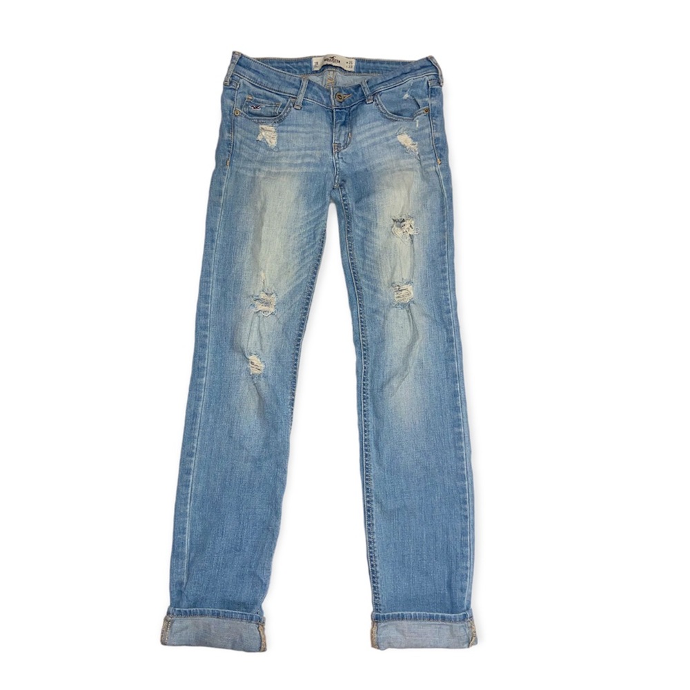 Hollister Distressed Lightwash Jeans